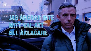 Jag ångrar inte mitt val att bli åklagare [upl. by Ji]