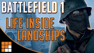 Battlefield 1 Life Inside Landships Closed Alpha Tank Gameplay [upl. by Syramad]