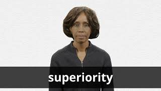 How to pronounce SUPERIORITY in American English [upl. by Hutner]