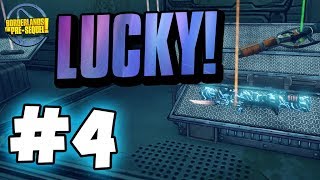 SO LUCKY  Athena  Funny Moments amp Legendary Loot  Day 4 Borderlands TPS [upl. by Winnah]