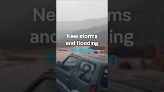 New storms and flooding hit Spain  DW News [upl. by Sivahc]