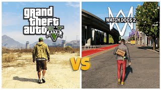 GTA 5 vs Watch Dogs 2 Which is Best [upl. by Fleece]