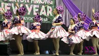 Stockton Hmong New Year 2024  2025 Junior Dance Comp Rnd 1  Ntxhais Tshav Ntuj [upl. by Dazhehs]