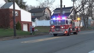 HackensackNJ Fire Department Engine 6 [upl. by Aramot]