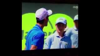 ATP Tennis Top 10 Ballboys Getting Hit by Balls HD [upl. by Leavelle149]