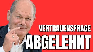 Scholz verweigert Vertrauensfrage am Mittwoch [upl. by Risley]