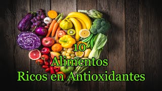 10 alimentos ricos en antioxidantes [upl. by Nirrol]