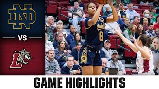 Notre Dame vs Lafayette Game Highlights  202425 ACC Womens Basketball [upl. by Sabelle]