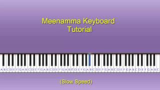 Meenamma keyboard tutorial [upl. by Ruhtracam138]