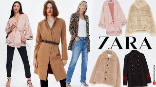 ABRIGOS de ZARA de MODA MUJER  Nuevas Tendencias en Cazadoras para Otoño e Invierno 2019 2020 [upl. by Darach]