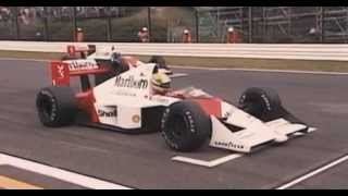 Senna vs Prost Suzuka 1989 [upl. by Ynohtnaluap]