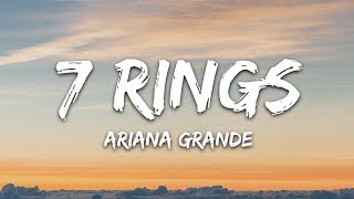 Ariana Grande  7 rings Lyrics [upl. by Goulden]