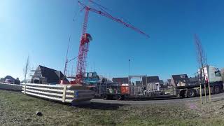 Prefab woning bouwen  Timelapse Leens  VDM Woningen [upl. by Eldwun156]