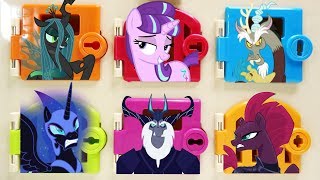 My Little Pony Villains Took Twilights Crown Trapped Doors Surprise [upl. by Eceerehs]