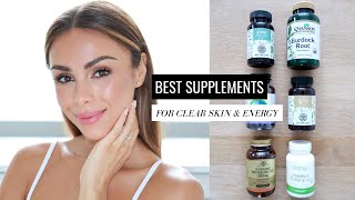 BEST SUPPLEMENTS FOR CLEAR SKIN amp ENERGY  Annie Jaffrey [upl. by Anilok]