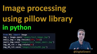 18  Image processing using pillow in Python [upl. by Nenad]