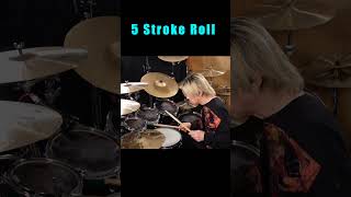 5 Stroke Roll snare drum rudiments drums rudiments drummer [upl. by Margaretha]