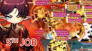 MapleStory Ark 아크 5th Job Skills Showcase [upl. by Valera407]