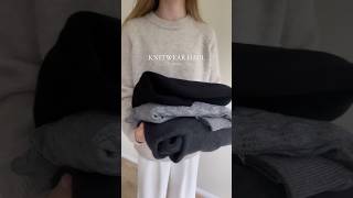 Knitwear haul ​⁠goeliaofficial discount code 10STL [upl. by Ofloda108]