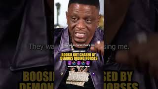 Boosie claims he GOT CHASED BY DEMONS 👿🤷🏽‍♂️💯 boosie hiphop rap [upl. by Ezri]