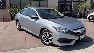 2018 Honda Civic Sedan LX LOW MILES W BACKUP CAMERA San diego El cajon La mesa Escondido Ocean [upl. by Nilsoj]