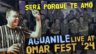 Será porque te amo Live at OmarFest 24  Aguanile Orquesta [upl. by Elyk]