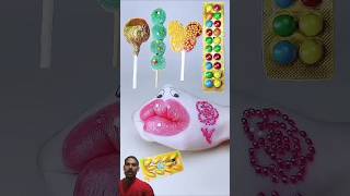 Handy eating showASMR EatingshowEmoticon candy vikassah2126 [upl. by Eimrots]