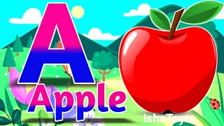 One two three 1 to 100 counting ABCD A for Apple 123 Numbers learn to count Alphabet a to z [upl. by Ahsetra]