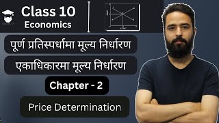 Price Determination under Perfect Competition amp Monopoly  Class 10 Economics Chapter 2  Gurubaa [upl. by Nired100]