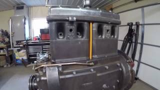 MinneapolisMoline Prototype 445 Tractor X231 Restoration  Part14 Engine Fully Assembled [upl. by Petta]