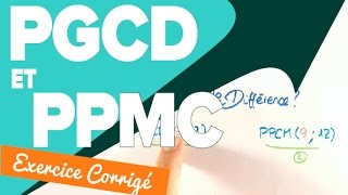 PGCD et PPCM  Cours et Exercice Type Spé Maths  Mathrix [upl. by Ahsiekin609]