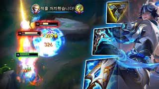 DEFT Ezreal  1v9 HardCarry KR Challenger with this Build [upl. by Yrrok]