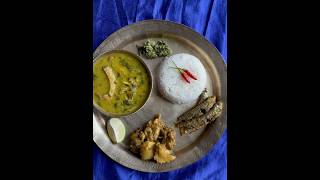 Non veg platter❤️ viralvideo youtubeshorts assamesethali cooking explore [upl. by Wernick668]