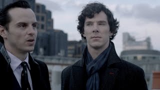 Sherlock Holmes The Reichenbach Fall Rooftop Showdown [upl. by Woodley]