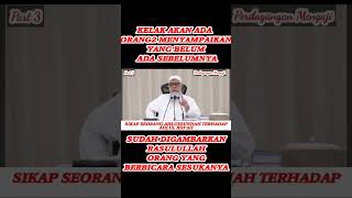 Beginilah gambaran manusia sekarang yg sudah disampaikan Rasulullah sejak dahulu Yazid bin abdul j [upl. by Nagorb614]