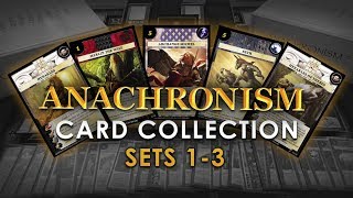 Anachronism CCG Card Collection Sets 1  3 [upl. by Megargee]