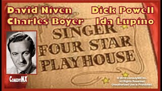 Four Star Playhouse  Season 2  Episode 30  Village in the City  David Niven  Dick Powell [upl. by Eydnarb345]