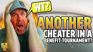 Another Bass Fishing CHEATER in a Benefit Bass Tournament [upl. by Nylidam]