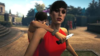 HITMAN 3 Dartmoor Garden Show Knife Kill Everyone Ghost Mode [upl. by Kraus636]