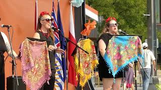 Polish Festival Vancouver 2024  Vostok Ukrainian Vocal Tio  North Vancouver Shipyards [upl. by Thorstein923]