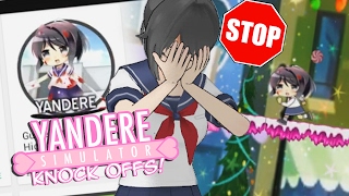 5 Yandere Simulator KNOCKOFFS  WHATS A YENDERE [upl. by Irrabaj]