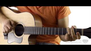 Chicken Fried  Guitar Lesson and Tutorial  Zac Brown Band Intro Included [upl. by Kcorb]