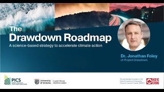 Dr Jonathan Foley on The Drawdown Roadmap [upl. by Nnylatsirk]