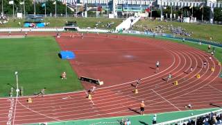 全国中学校陸上競技 男子 4x100mR 決勝 2012822 [upl. by Anabella391]