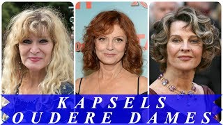 Leuke korte kapsels voor oudere dames [upl. by Avrenim]