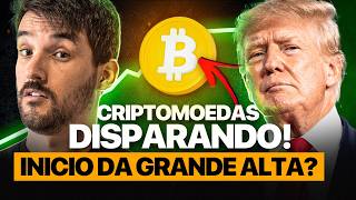 URGENTE CRIPTOMOEDAS DISPARANDO O QUE COMPRAR AGORA TRUMP MUSK JUROS E MAIS [upl. by Marla520]