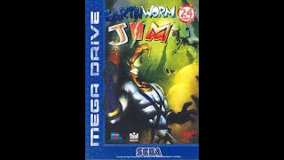 Longplay Sega Mega Drive 007 Earthworm Jim Playthrough [upl. by Galang]