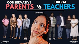 REACTION Conservative Parents DEBATE Liberal Teachers on Education [upl. by Farron]