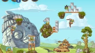 Angry Birds Star Wars 2 Level B318 Battle of Naboo Highscore Strategy [upl. by Assiralk]