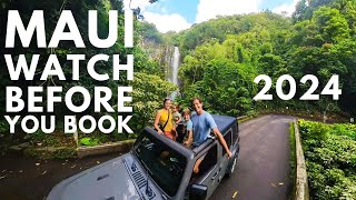 Maui Hawaii Travel Guide 2024  9 Tips for THE BEST Maui Vacation [upl. by Lemahs]